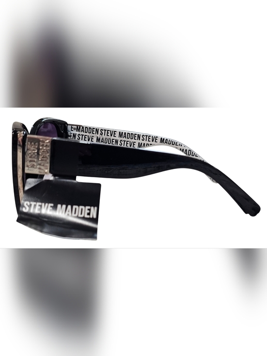 Steve Madden Women\'s Black Gradient Cat-eye Sunglasses, New main image 5